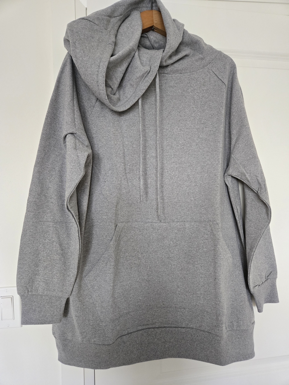 Gray Hooded Sweatshirt - Classic Pullover Hoodie
